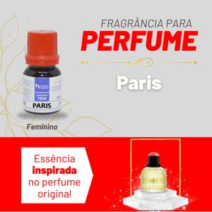 Essência Paris Feminino P/ Perfumes Linha Vermelha Irmãos Haluli (10ml)