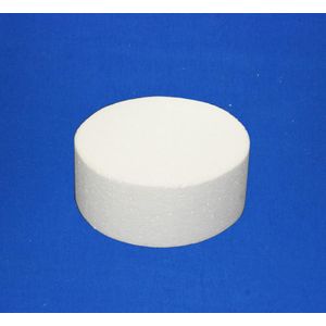 Bolo de Isopor Redondo Alto 25cm (01UND)