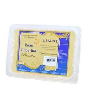 Base com Glicerina Transparente Premium Limne (960 gramas)