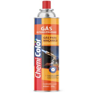 Gás Para Maçarico ChemiColor (400ml / 200gr)