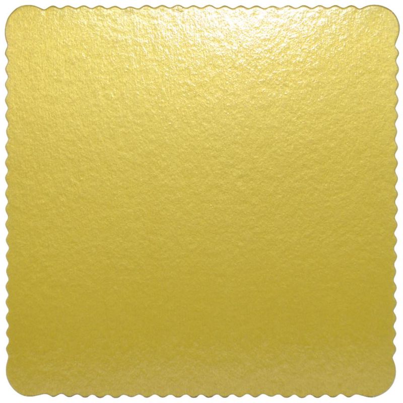 Cakeboard Quadrado Ouro 32cm Ref.: 4602.01 Ultrafest (1 unidade)