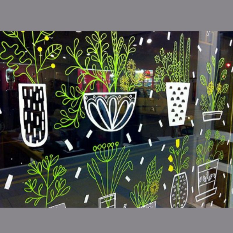 Marcador Giz Líquido Window Maker Médio Ouro Ponta 2-5mm Compactor (01 unidade)