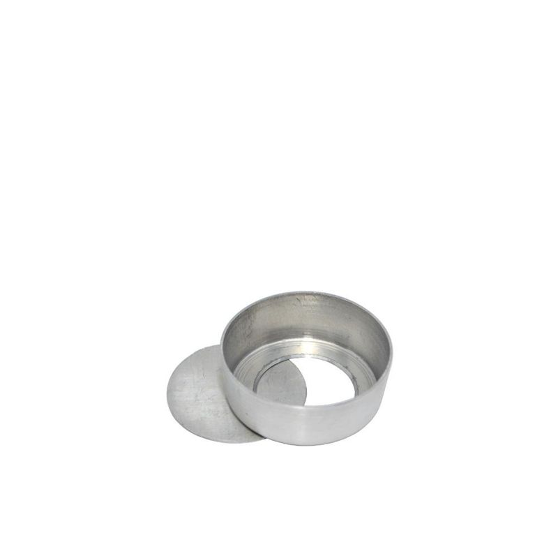 Forma-de-Aluminio-Redonda-para-Pao-de-Mel-com-Fundo-Falso-Sem-Cordao-N.-241-Aluminio-Circular--12-unidades-