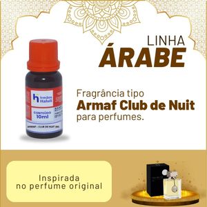 Essência ARMAF-Club de Nuit (M) P/ Perfumes Linha Árabe Irmãos Haluli (10ml)