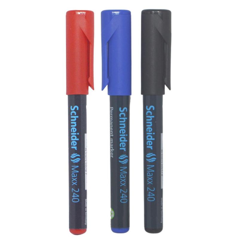 Marcador Permanente Maxx 240 1.2mm Schneider Compactor (01 unidade)-azul