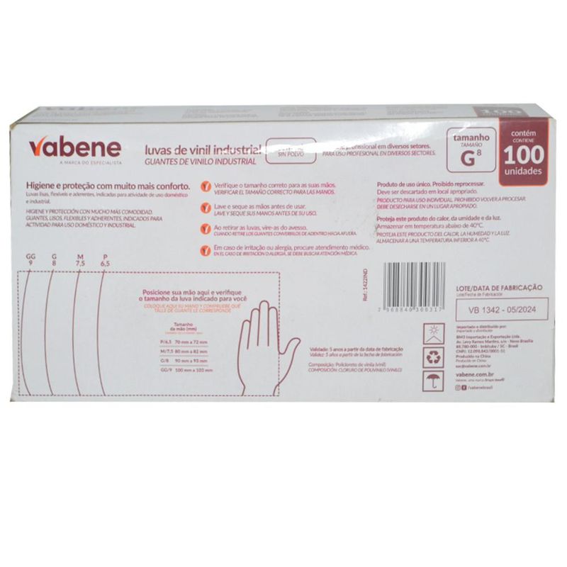 Luvas-de-Seguranca-em-Vinil-Industrial-Sem-Po-Tamanho-G-8--Vabene--100-unidades-