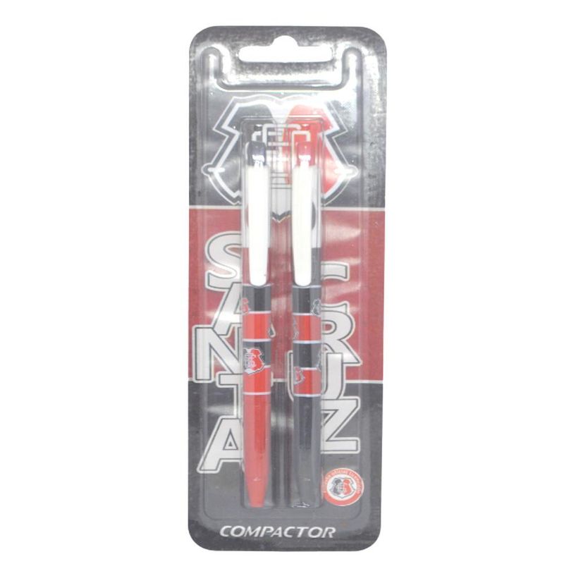 Caneta-Esferografica-Vip-Retratil-Santa-Cruz-07mm-Ref.--2824001-Compactor---2-unidades-