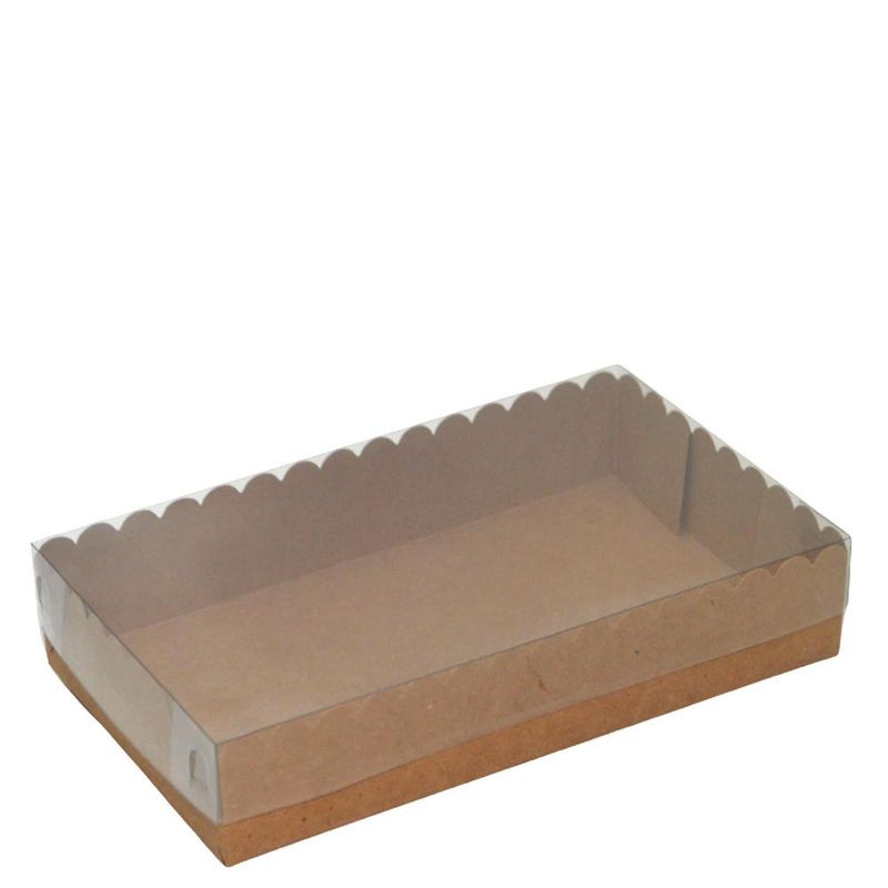 Caixa Delicate Kraft C/ Tampa 12x20x4cm Papieri (01 unidade)