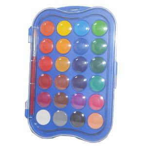 Estojo em Pastilhas Aquarela 24 Cores 30mm C/ Pincel Acquerelli Giotto (01 unidade)