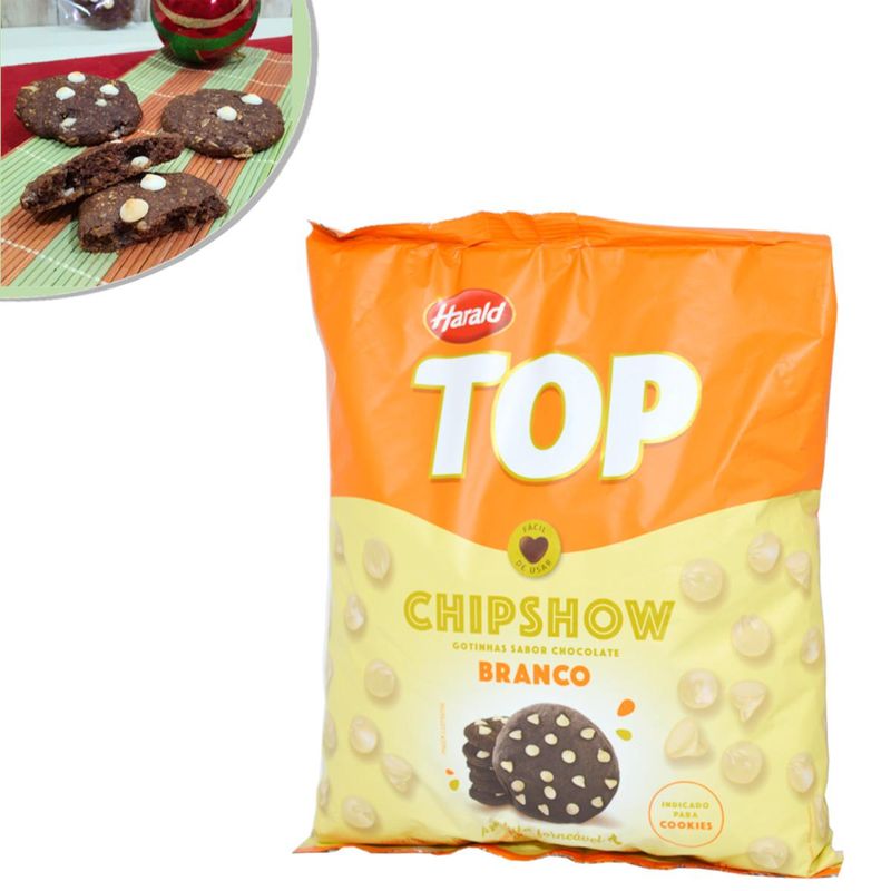 Cobertura-Gotinhas-Sabor-Chocolate-Branco-Chipshow-Top-Harald--1.050kg----VALIDADE-30-08-2025
