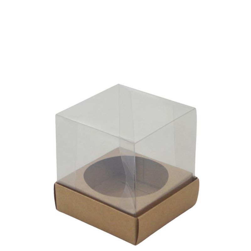 Caixa Gourmet Kraft 100g 10x10x9 Ref. CPP008 Papieri (01 unidade)