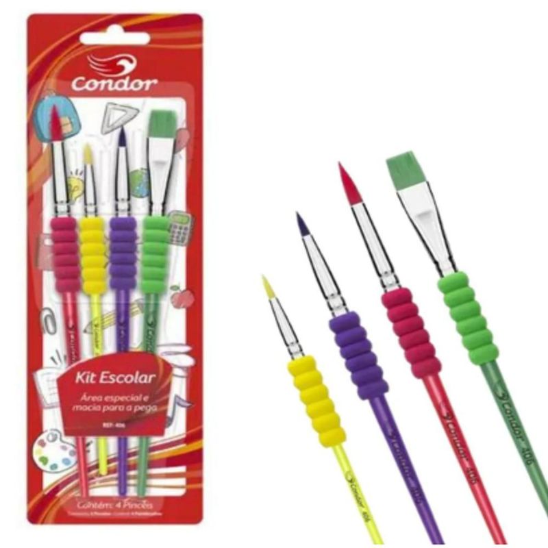 Kit Ergonômico Escolar Ref. 406 Condor (4 unidades)