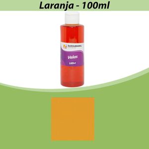 Corante líquido para Velas Laranja Saramanil (100ml)
