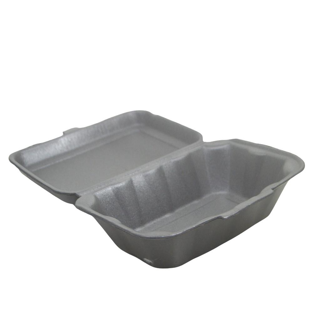 Marmita Isopor Tampa Articulada Pret Ref. H03 Ultra Therm - Irmãos Haluli