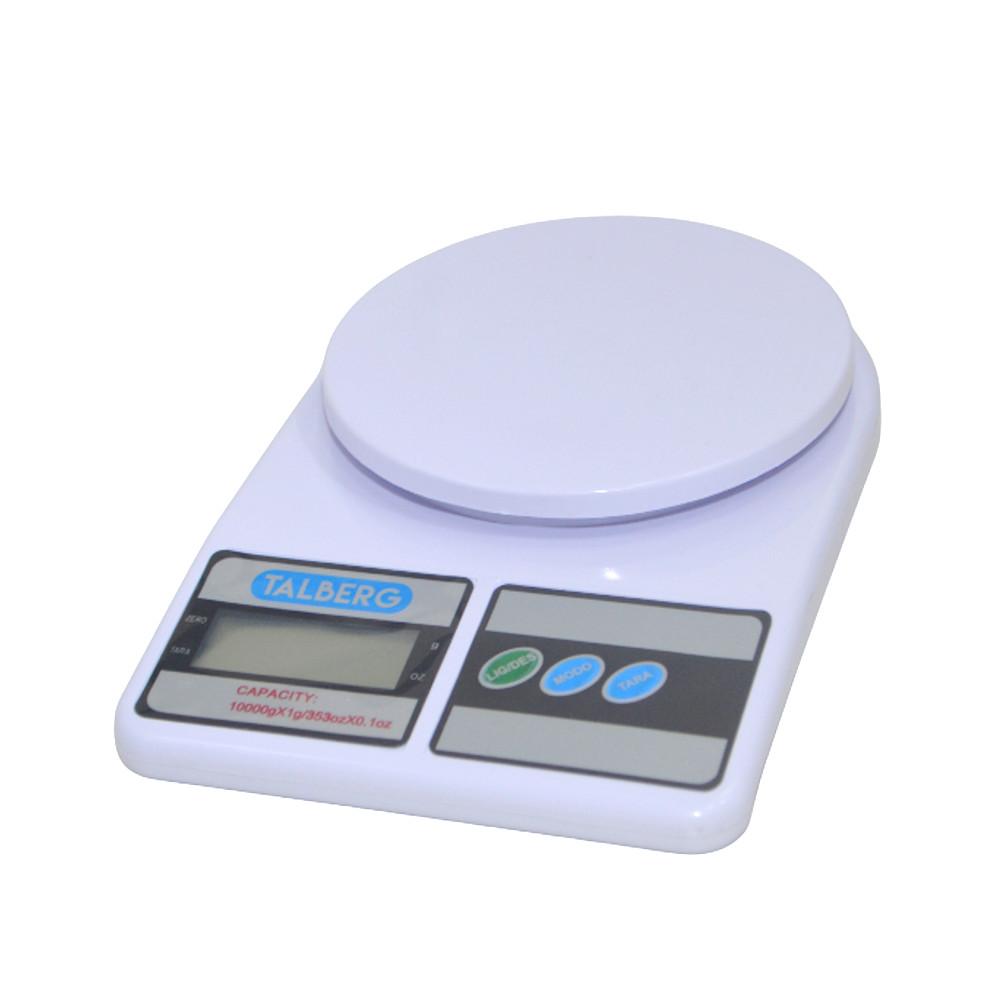 Balança Digital para Cozinha Velo Tech 10kg (01 unidade) - Irmãos