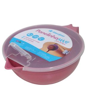 Panelinha de Polipropileno Rosa Bebê C/ Tampa 1.5 Litros Max BlueStar (01 unidade)