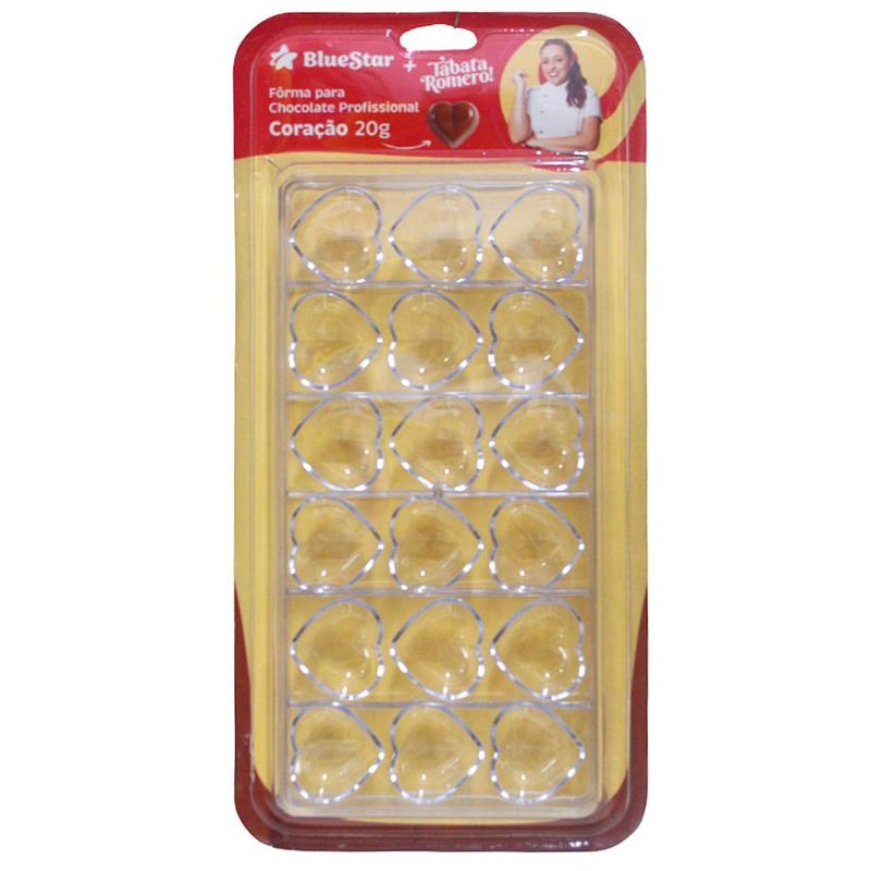 Forma-P--Chocolate-Profissional-Coracao-C--21-Cavidades-de-20g-BlueStar--01-unidade-