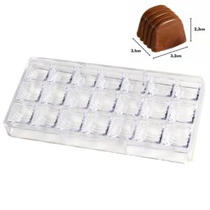 Forma P/ Chocolate Profissional Wave C/ 21 Cavidades de 20g Ref. 413458 BlueStar (01 unidade)