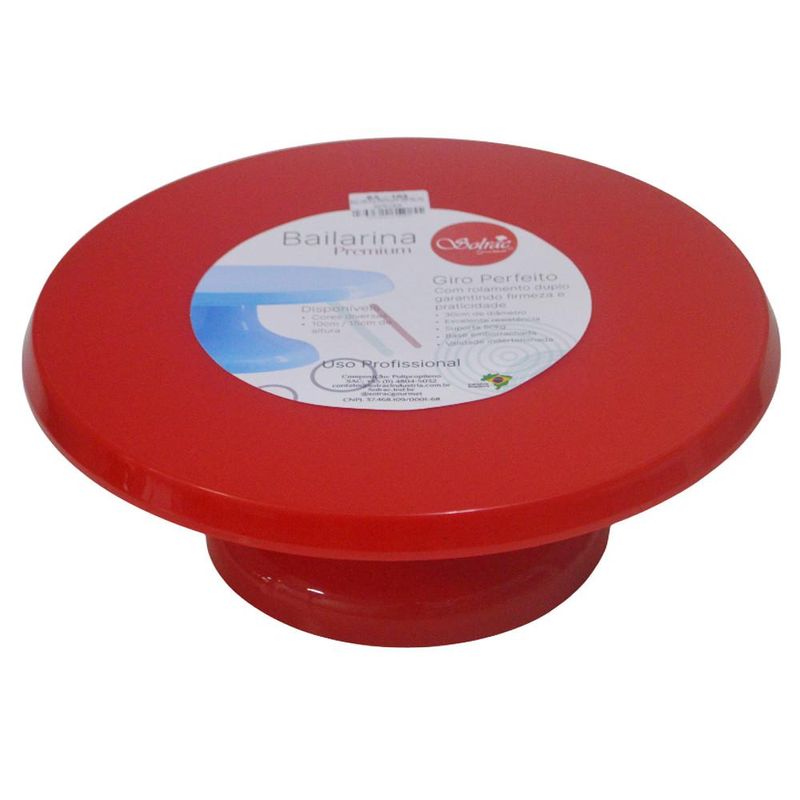 Bailarina-Premium-Vermelha-Duplo-Rolamento-30cmx15cm-Solrac--01-unidade-