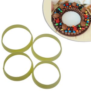 Kit Cortadores de Brownie Redondo M 9 a 12cm Ref. 408317 BlueStar (04 unidades)