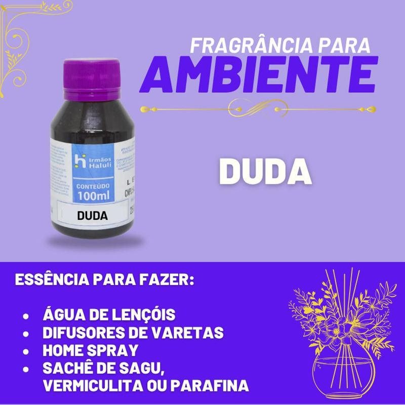 Essencia-Duda-para-Ambiente-e-Difusor-Linha-Lilas-Irmaos-Haluli--100ml-