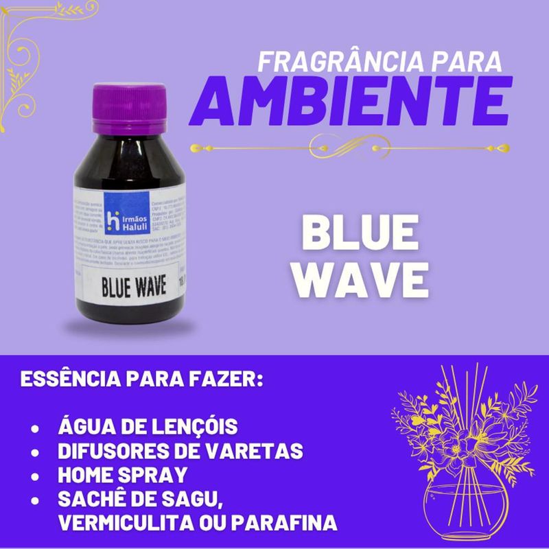 Essencia-Blue-Wave-para-Ambiente-e-Difusor-Linha-Lilas-Irmaos-Haluli--100ml-