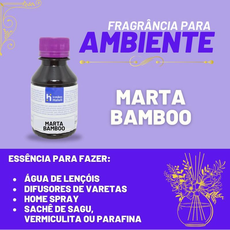 Essencia-Marta---Bamboo-para-Ambiente-e-Difusor-Linha-Lilas-Irmaos-Haluli--100ml-