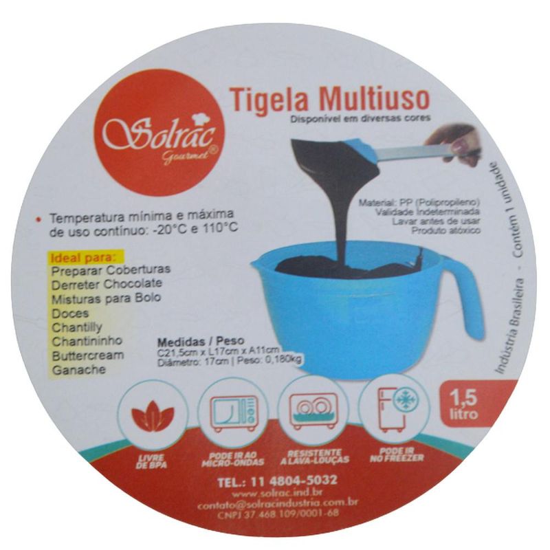 Panela-Inovar-Multiuso-S--Tampa-Marrom-Translucido-15l-Solrac--1-unidade-