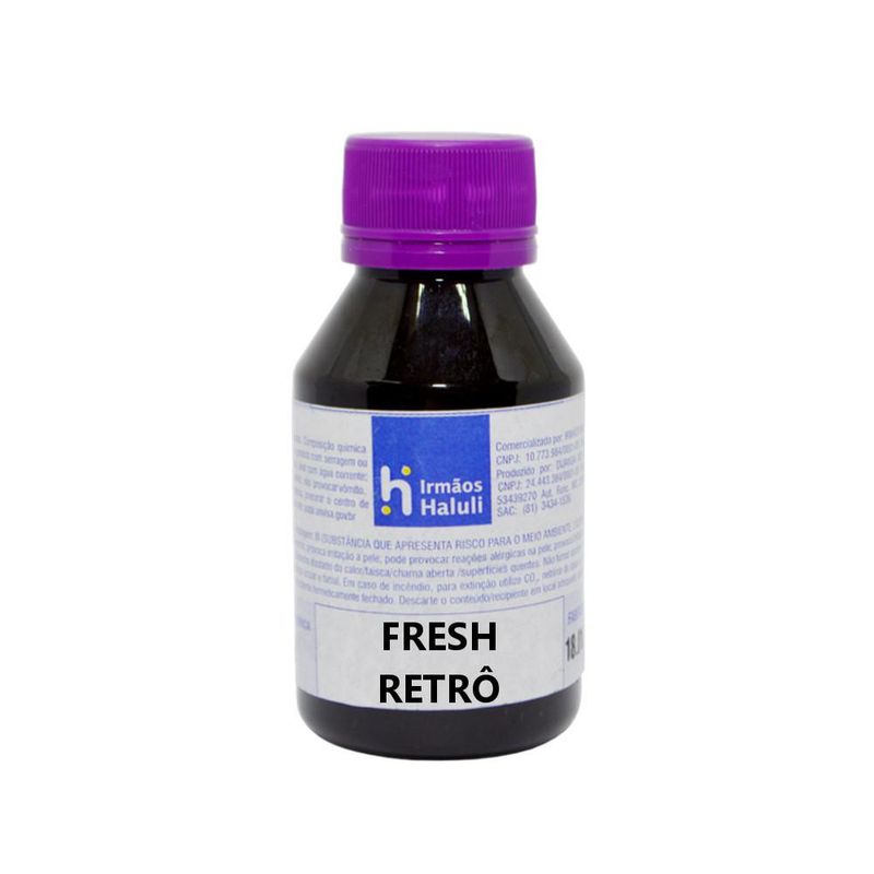 Essência Fresh Retrô para Ambiente e Difusor Linha Lilás Irmãos Haluli (1 unidade)