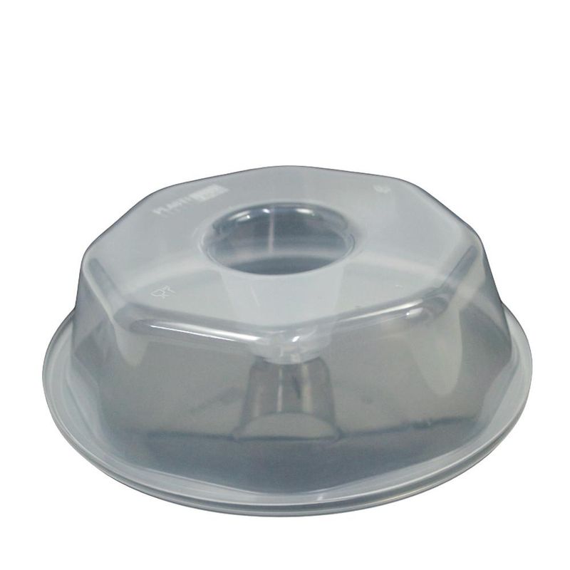 Forma P/ Pudim Média C/ Tampa 250ml Plastilânia (8 unidades)