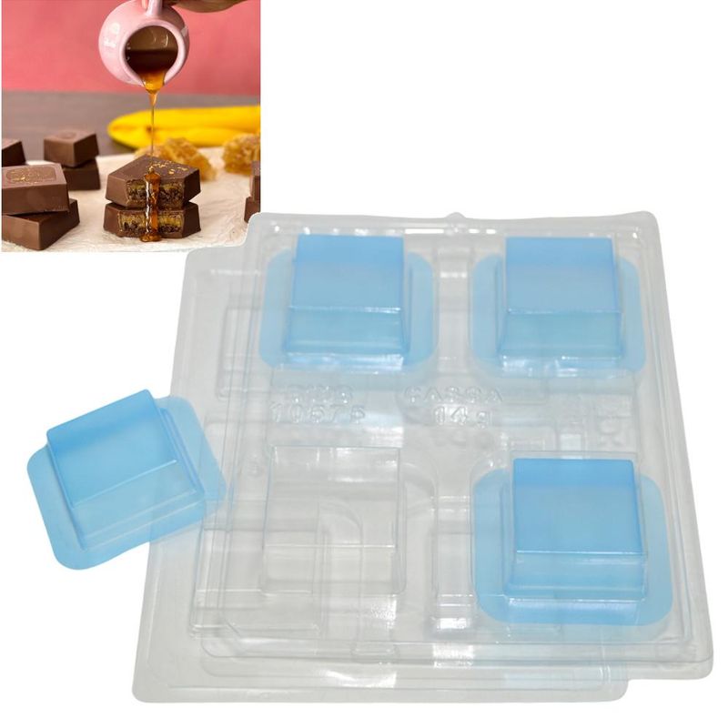 Forma-em-Acetato-C--Silicone-Pao-de-Mel-Quadrado-Medio-14g-Ref.-10575-BWB--01-unidade-