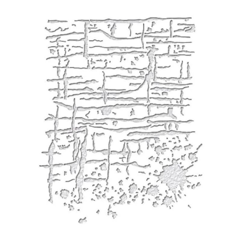 Stencil Simples de Acetato P/ Pintura 20x25cm Ref. STR-255 Mix Média Litoarte (01 Unidade)