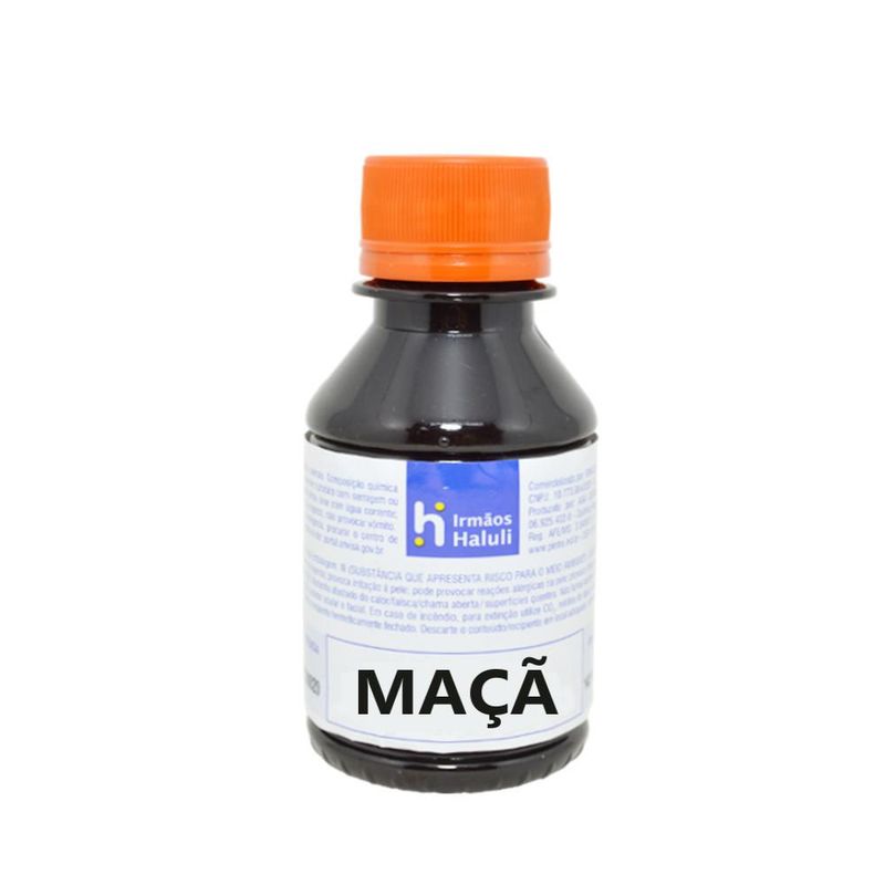 Essência Maçã para Domissanitários Linha Laranja Irmãos Haluli (100ml)