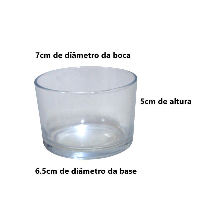 Pote de Vidro Patê Sem Tampa 156ml AF Ref. 1033 Nadir (01 unidade)