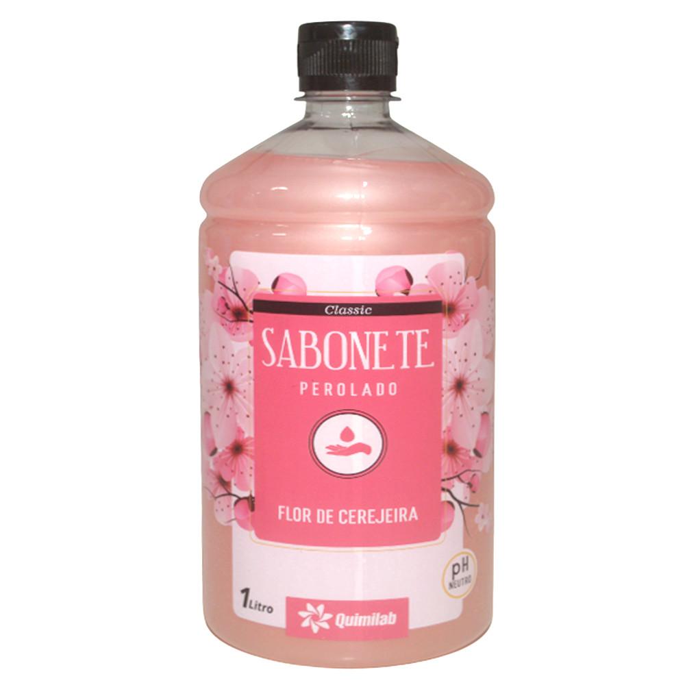 Sabonete Líquido Perolado Classic Flor de Cerejeira Quimilab