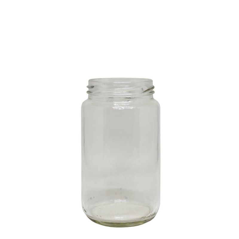 Pote de Vidro Redondo S/ Tampa P/ Azeitona 350ml Ref. 9305 Nadir (01 unidade)