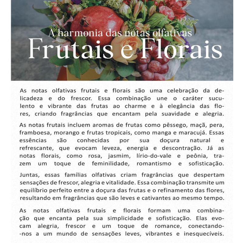 Acorde Olfativo Fruta Flor Key P/ Ambiente e Difusor Linha Lilás Irmãos Haluli (100ml)
