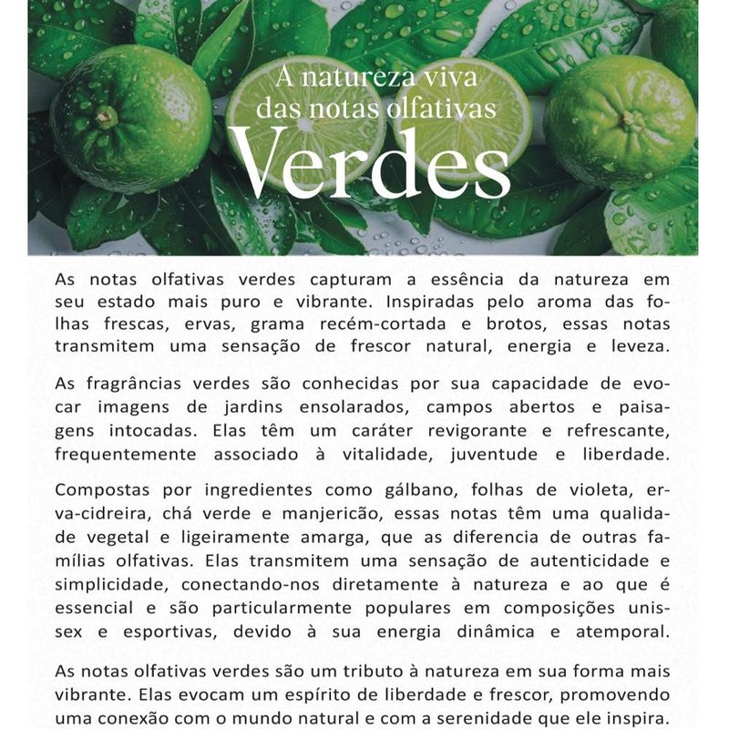 Acorde Olfativo Green Key P/ Ambiente e Difusor Linha Lilás Irmãos Haluli (100ml)