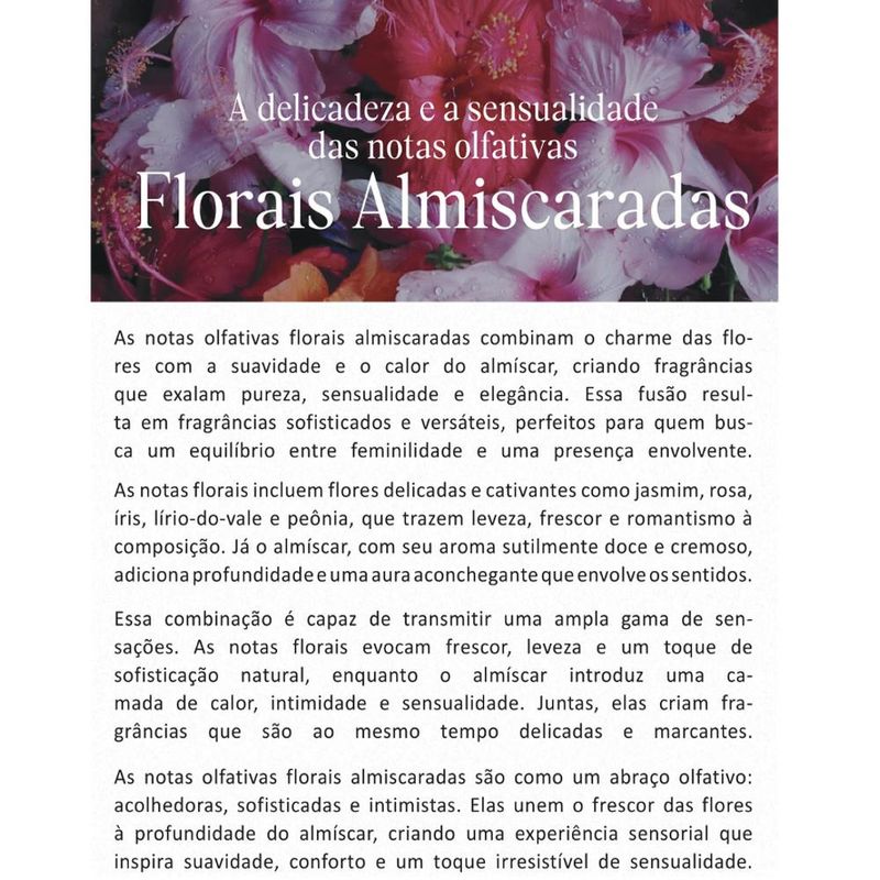 Acorde Olfativo Floral Musk Key P/ Ambiente e Difusor Linha Lilás Irmãos Haluli (10ml)