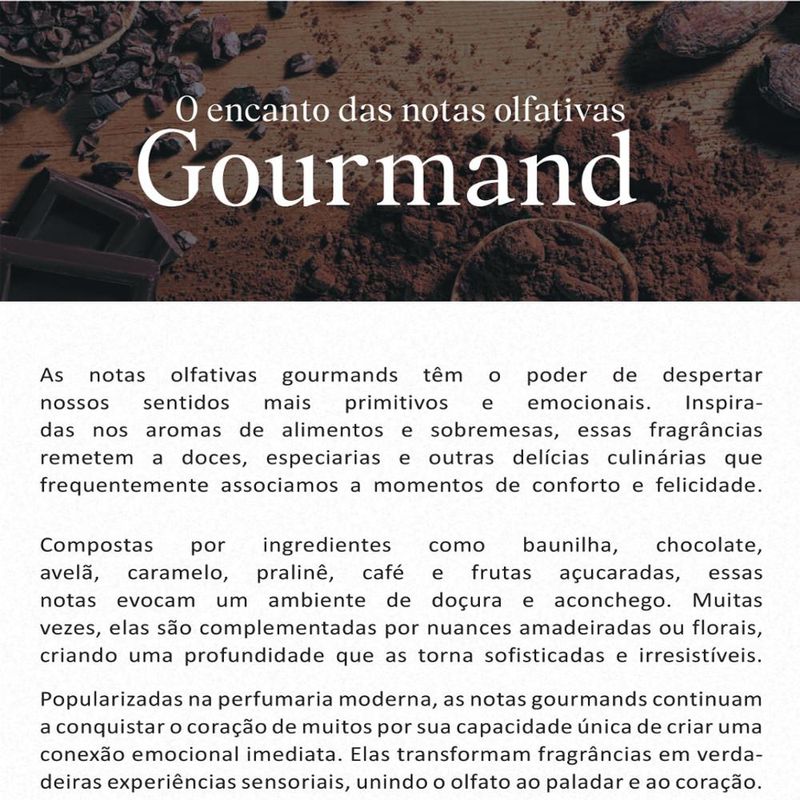 Acorde Olfativo Gourmand Key P/ Ambiente e Difusor Linha Lilás Irmãos Haluli (10ml)