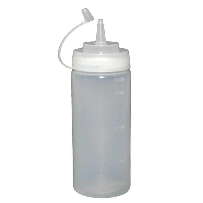 Bisnaga Graduada de Plástico 350ml Solrac (01 unidade)