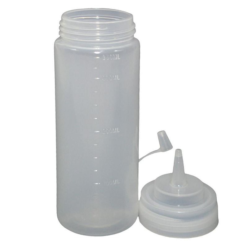 Bisnaga Graduada de Plástico 350ml Solrac (01 unidade)