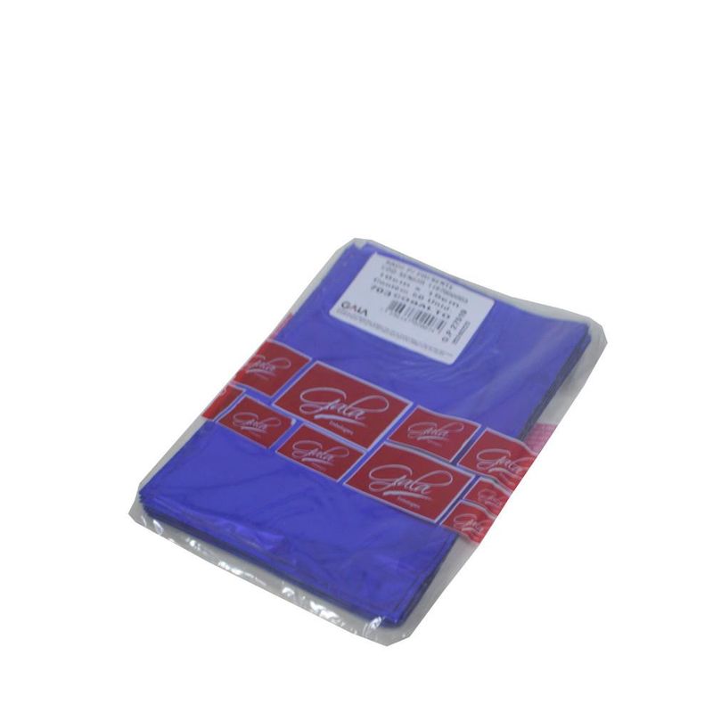 Saco P/ Presente Metalizado Azul Cobalto 10x15cm Gala (50 unidades)
