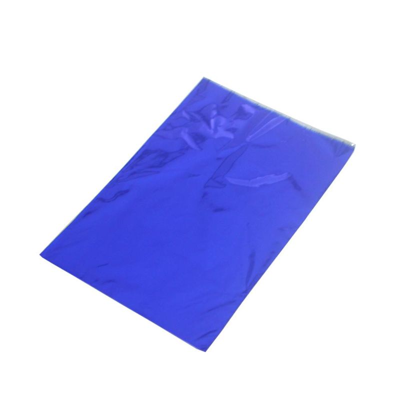 Saco P/ Presente Metalizado Azul Cobalto 15x22cm Gala (50 unidades)