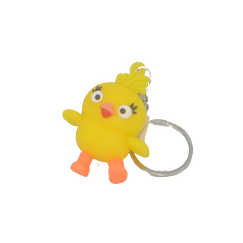 Chaveiro Patinho Amarelinho 5cm Make+ (01 unidade)