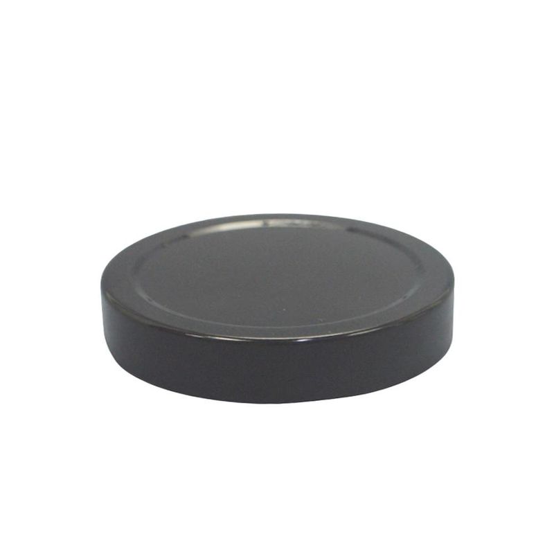 Tampa Metálica Genérica 70mm Preta (01 unidade)