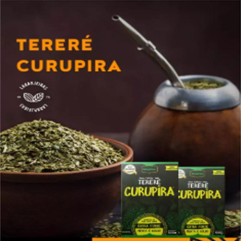Composto de Erva-Mate P/ Tereré Extra Forte Menta e Boldo Laranjeiras (500 gramas)