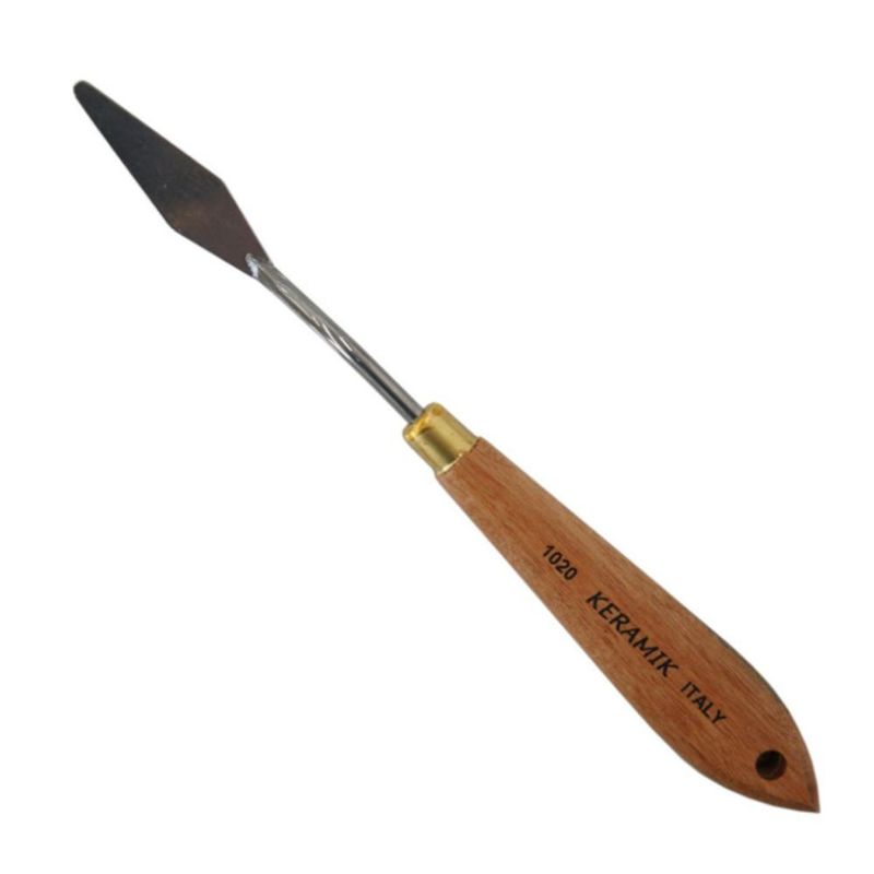 Espátula Artística Italiana de Aço Ref. 1020 Keramik (01 unidade)