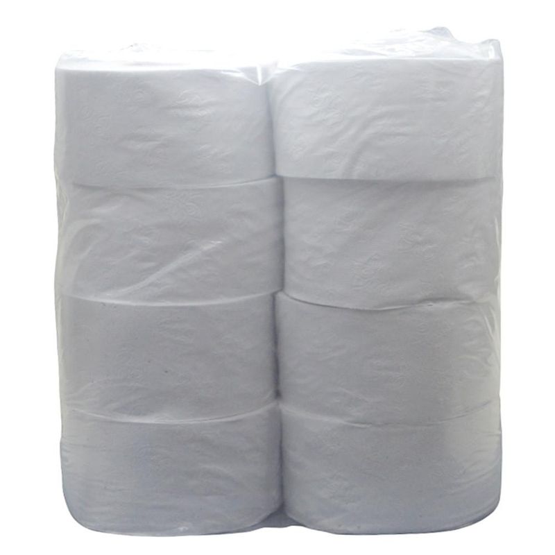 Papel Higiênico Branco/Creme Big Roll 10cm x 150mts Diamante Black (08 unidades)