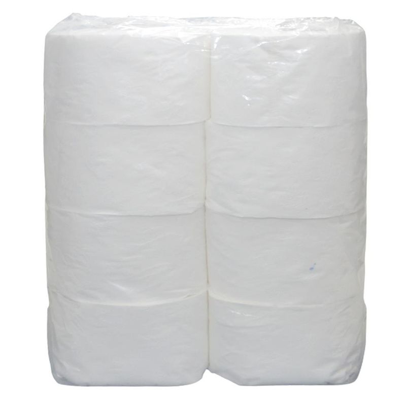Papel Higiênico 100% Celulose Virgem Branco Big Roll 10cm x 150mts Diamante Gold (08 unidades)